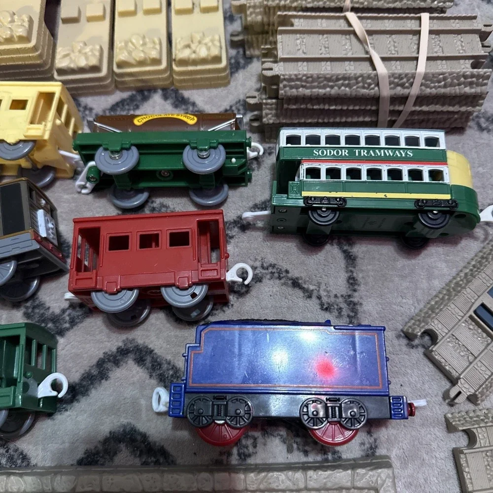 Thomas TrackMaster Lot 90+Pcs Track Splatter Gullane Limited, Tramways  2006...